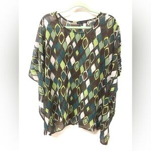 Plus Size Women Short Sleeve Casual Blouse Tee T Shirt Top Green Coffee
